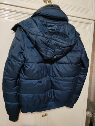 Piumino uomo blu scuro