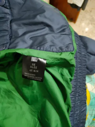 Piumino uomo blu scuro