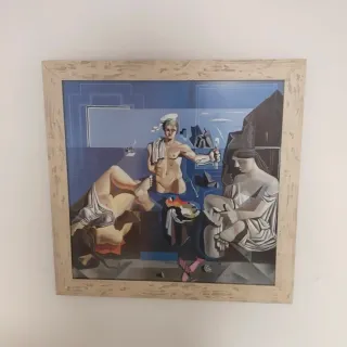 Cuadro Neocubista Salvador Dalí