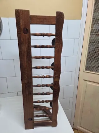 Perchero madera antiguo.Solo Mallorca.