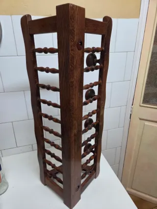 Perchero madera antiguo.Solo Mallorca.