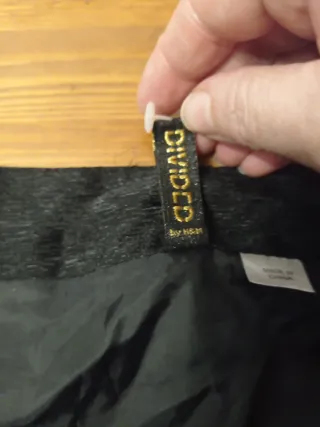 Minifalda negra talla 36