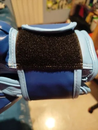 Guantes de Boxeo Custom Fighter Azules 14oz