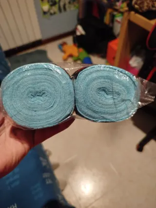 Guantes de Boxeo Custom Fighter Azules 14oz