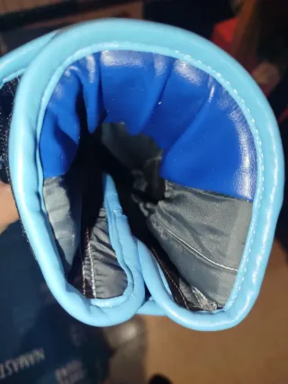 Guantes de Boxeo Custom Fighter Azules 14oz