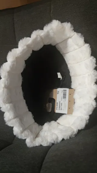 Sombrero gorro J.S Ondo Blanco mujer