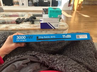 Adaptador WiFi USB WiFiSKY 3000mW 150 Mbps