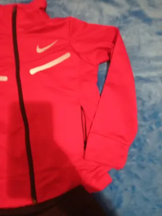 Chándal Nike niña rojo y negro