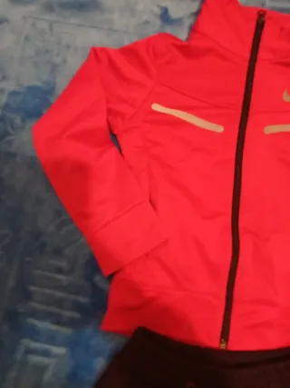 Chándal Nike niña rojo y negro