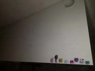 Mesa de escritorio blanca Ikea