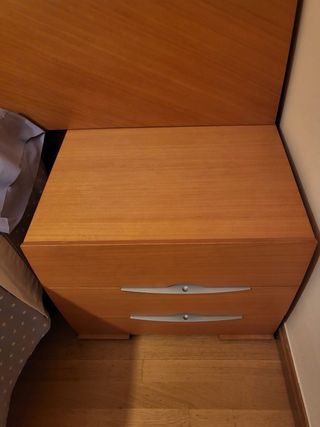 Conjunto habitación matrimonio madera