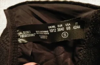 Sujetador sin tirantes talla S sin usar