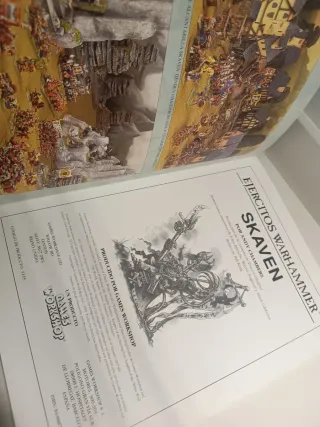 Ejercitos Warhammer Skaven Suplemento