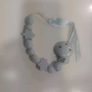 Chupetero Pasito a Pasito Madera Azul