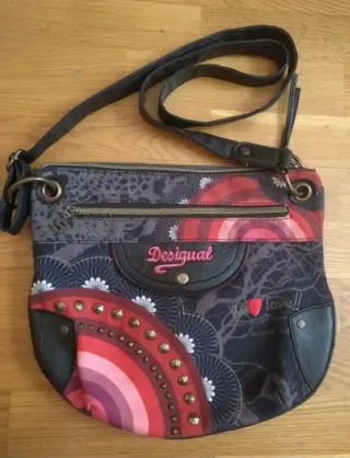 Bolso bandolera Desigual multicolor