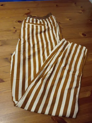 Pantalón rayas verano mujer talla M