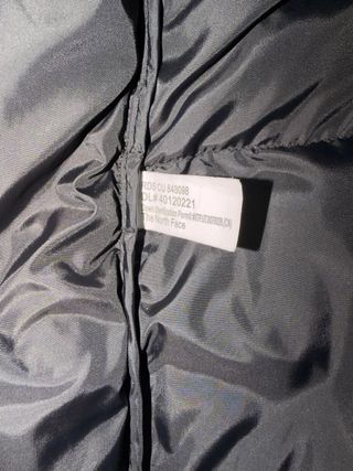 The North Face Talla S Chaqueta Negra Nueva