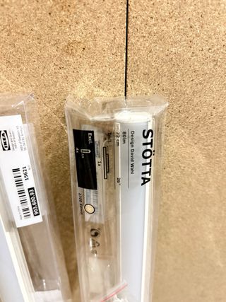 Barra LED per illuminazione armadio Ikea Stötta