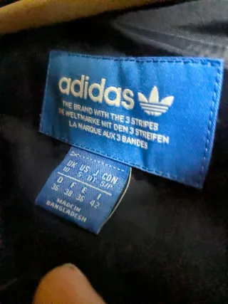 Chaleco Adidas original Adicolor Mujer Talla S Azu