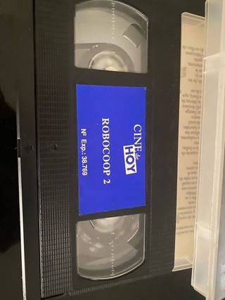 RoboCop 2 VHS (Español). 1991.