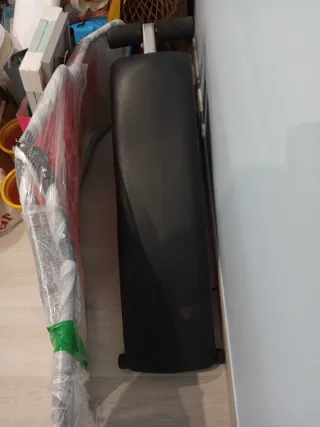 Banco de abdominales negro