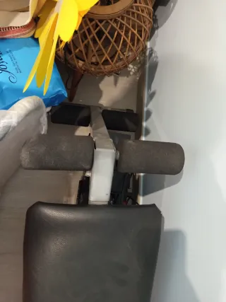 Banco de abdominales negro