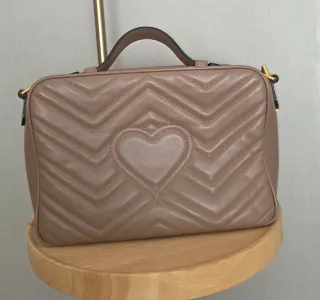 Bolso Gucci Marmont Beige Multicolor