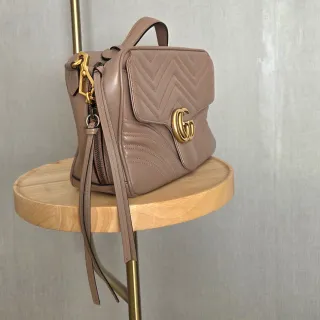 Bolso Gucci Marmont Beige Multicolor