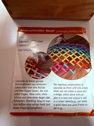 Juego de Construcción Leonardo Sticks