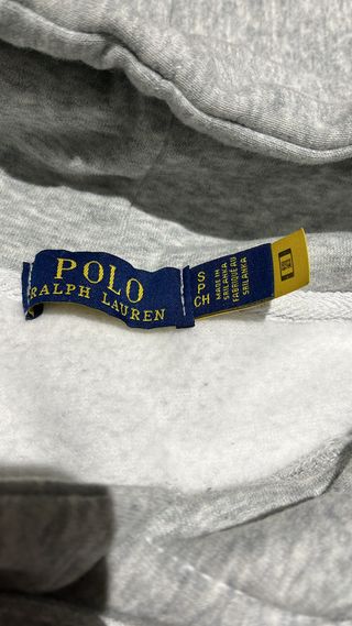 Sudadera Ralph Lauren Gris Talla S