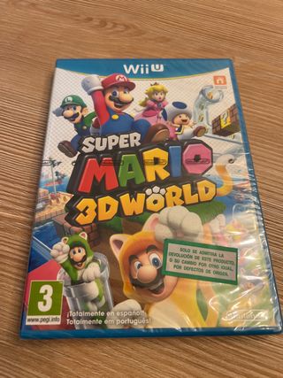 Super Mario 3D World Wii U PRECINTADO