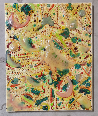 Quadro moderno astratto originale su tela