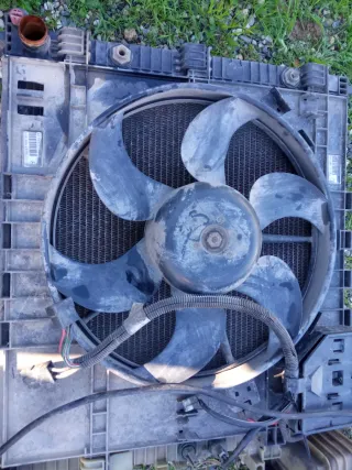 Radiador y electroventilador Vito W638 2.3 TD