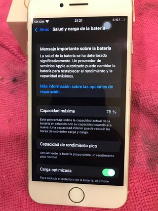 iPhone 8 Oro 128GB