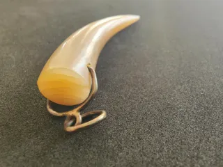 Colgante vintage de asta