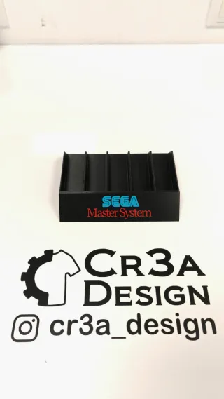 Supporto per 5 giochi Sega Master System