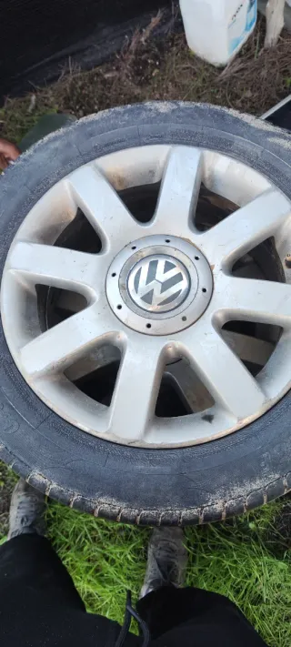 Llantas Volkswagen Touran Golf 5 nomatico gastados