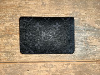 Cartera Tarjetero Louis Vuitton Negra/Gris