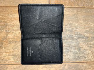 Cartera Tarjetero Louis Vuitton Negra/Gris