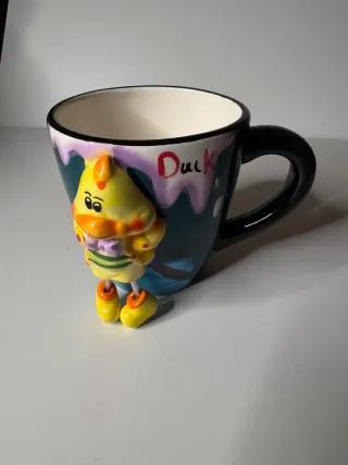 Tazza ceramica 3D anatra da collezione
