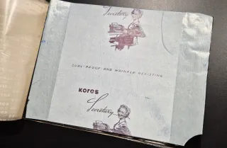 Kores papel carbón vintage mecanografía y calco