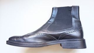 Stivali in pelle Made in Italy N 42