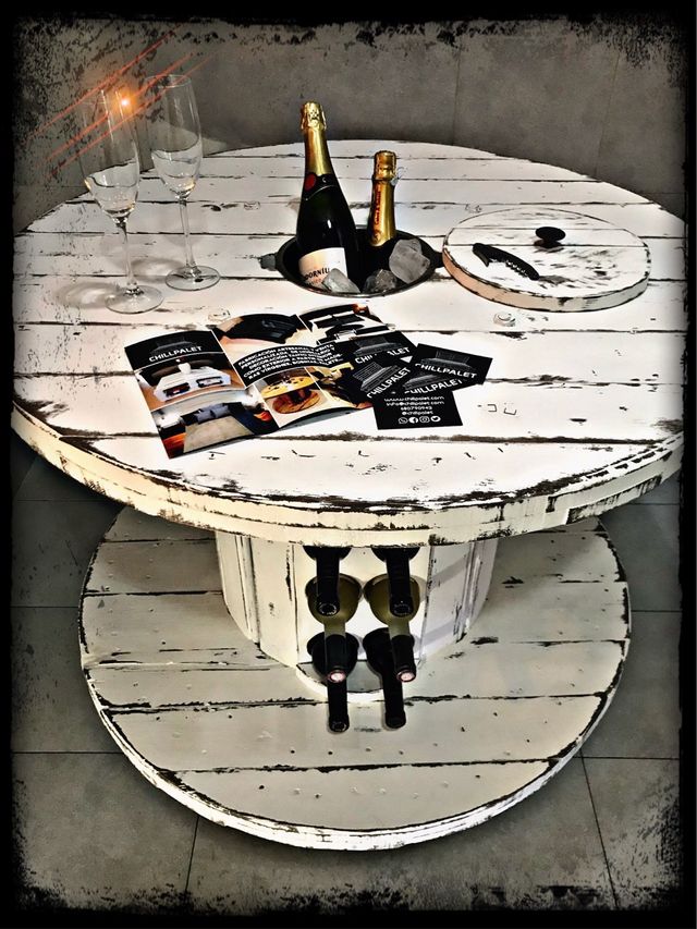 BOBINAS CARRETE MADERA CABLE CHILLPALET