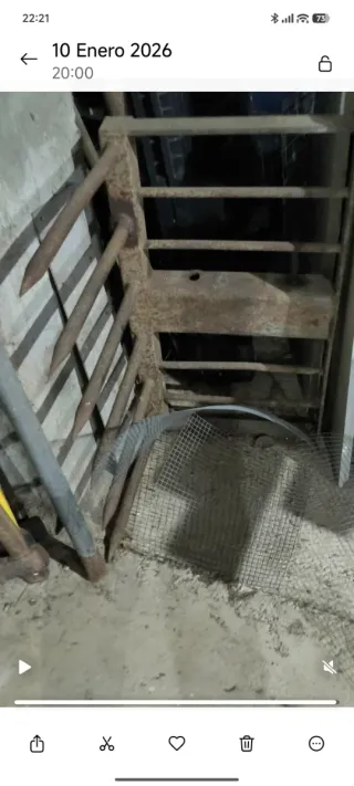 Chuzo hidráulico doble botella