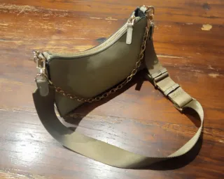 Borsa Mango Ecopelle Doppia Tracolla