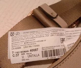 Borsa Mango Ecopelle Doppia Tracolla