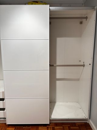 Armarios IKEA cristal blanco
