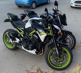 Kawasaki Z900 125CV Blanca y Verde 2021