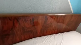 Cama de matrimonio de madera
