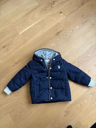 Piumino Polo Bambino Blu Scuro